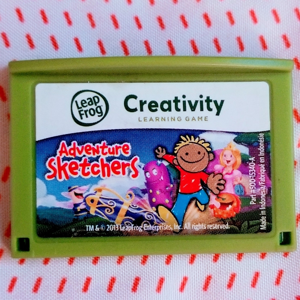 • Brand: Leapfrog • Creativity Learning Game • Size: 2×1.50 Inches • Color Green